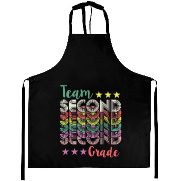 Discover Team 2nd Second Grade Teacher Back To School Aprons