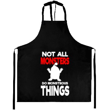 Discover Cute Comic Halloween Big Brother Aprons