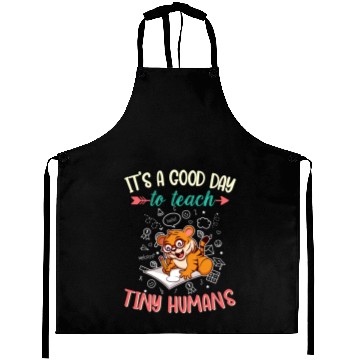 Discover Good Day To Teach Tiny Humans Elementary Teacher Aprons