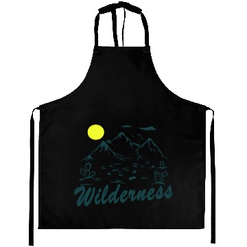Discover Wilderness Hiking Nature Lover Aprons