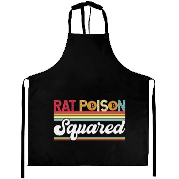 Discover Rat Poison Squared Aprons