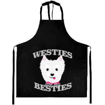 Discover Westies Are My Besties Aprons