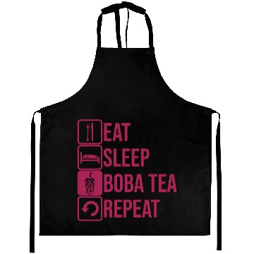 Discover Daily Repeat Boba Tea Aprons