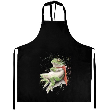 Discover Super Frog Aprons