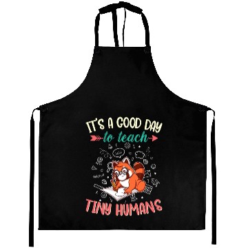 Discover Good Day To Teach Tiny Humans Elementary Teacher Aprons