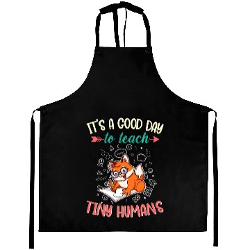 Discover Good Day To Teach Tiny Humans Elementary Teacher Aprons