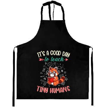Discover Good Day To Teach Tiny Humans Elementary Teacher Aprons