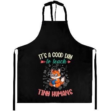 Discover Good Day To Teach Tiny Humans Elementary Teacher Aprons
