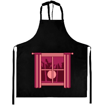 Discover Palm tree window sun Aprons