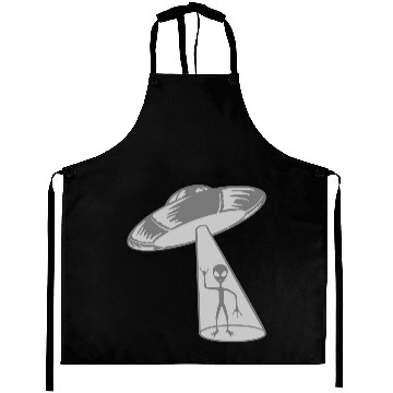 Discover UFO alien waves friendly Aprons