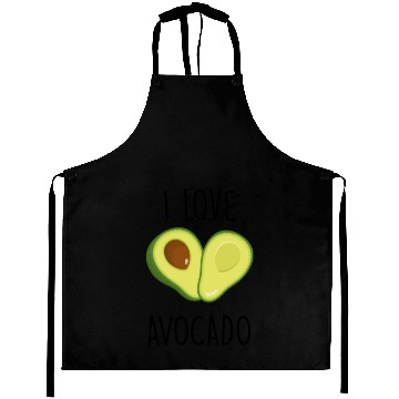 Discover I love Avocado Hearth Aprons
