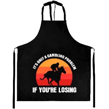 Discover Gambling Problem Jockeys Gift Aprons