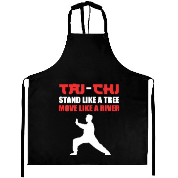 Discover Stand Like Tree Tai Chi Master Gift Aprons