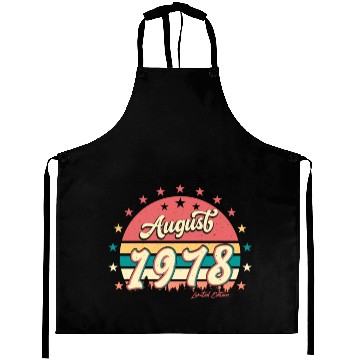Discover Born August 1978 Aprons
