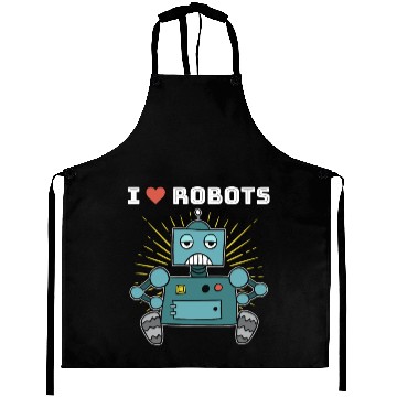 Discover Robotics Love Robots Boys Robot Aprons