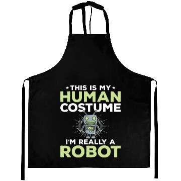 Discover Robotics Retro Robots Evolution Aprons