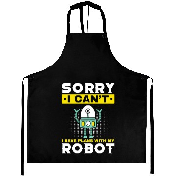Discover Robot Boys Girls Robotics Kids Robot Lover Aprons