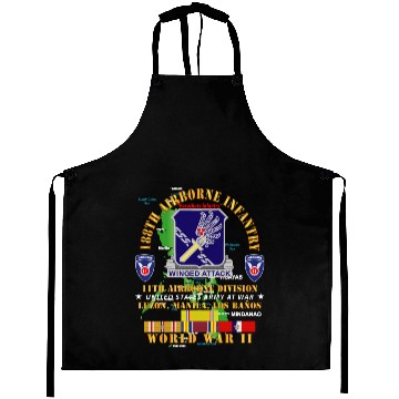 Discover Army 188th Airborne Infantry The Philippines WWII Aprons