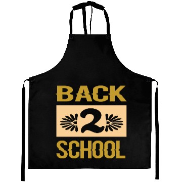 Discover Back to school, Funny gift print idea merch Aprons