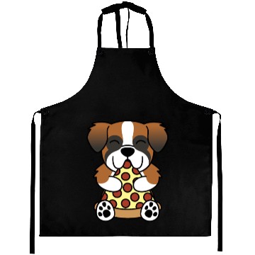 Discover Saint Bernard Pizza Lover Aprons