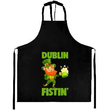 Discover St. Patrick's Day Beer Drinking Dublin Fistin Aprons