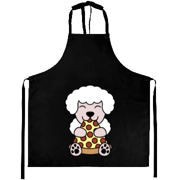 Discover Poodle Pizza Lover Aprons