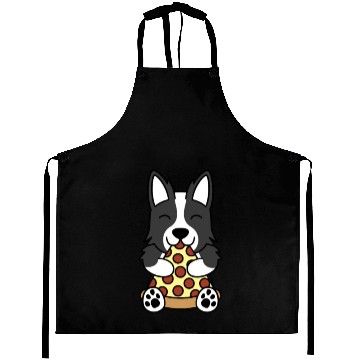 Discover Border Collie Pizza Lover Aprons