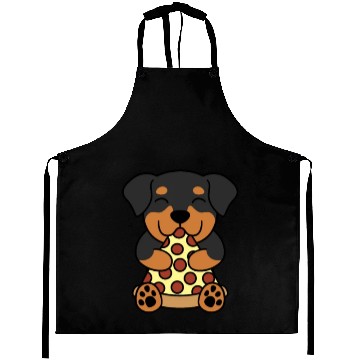 Discover Rottweiler Pizza Lover Aprons