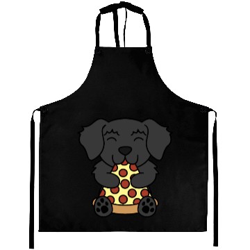 Discover Newfoundland Dog Pizza Lover Aprons