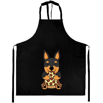 Discover Miniature Pinscher Pizza Lover Aprons