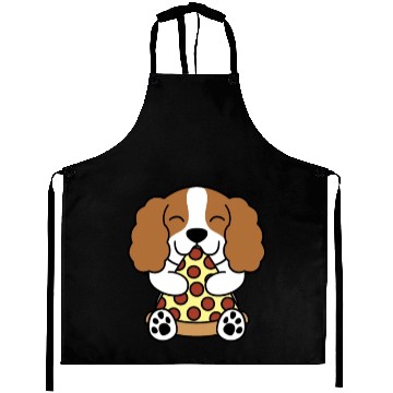 Discover Cavalier King Charles Spaniel Pizza Lover Aprons