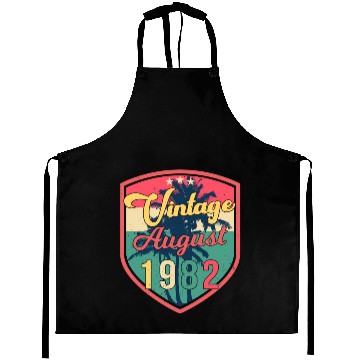 Discover 40th Anniversary August 1982 Aprons