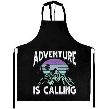 Discover Mountaineering Adventure Hiking Camping Mountain Aprons