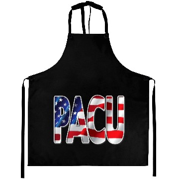Discover Nurses USA Flag Stars Stripes PACU Aprons