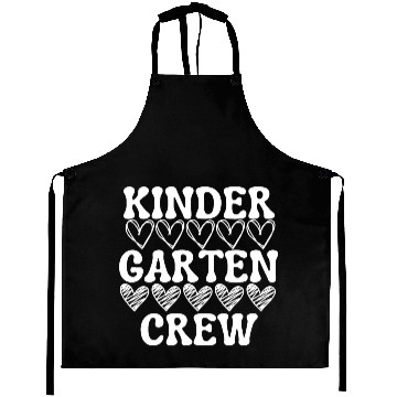 Discover Kindergarten Crew Kinder Squad Gift For Teachers Aprons