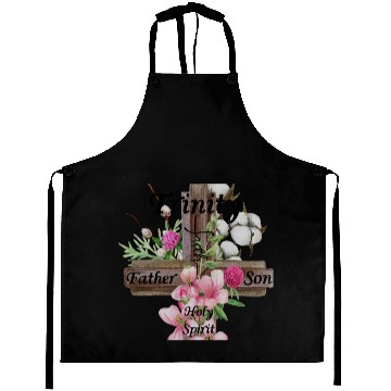Discover Flora Trinity Father- Son- Holy Ghost Aprons
