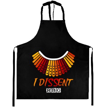 Discover I dissent RBG Aprons