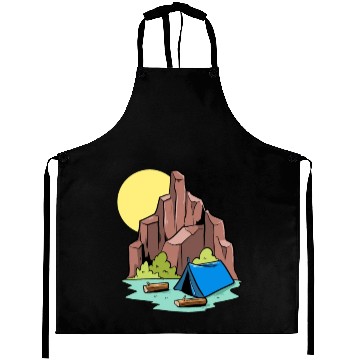 Discover Camper Campsite Camp Camping Aprons