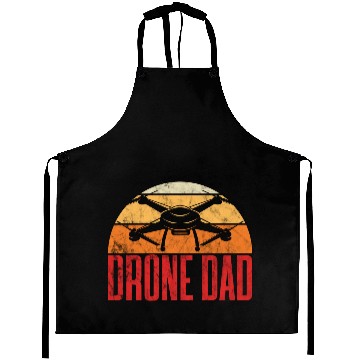 Discover Funny Drone Pilot Drone Dad Quadcopter Aprons