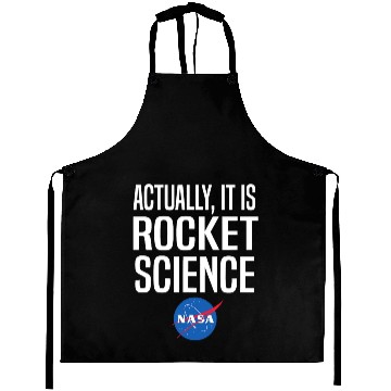 Discover Actually It Is Rocket Science Graphic Aprons NASA