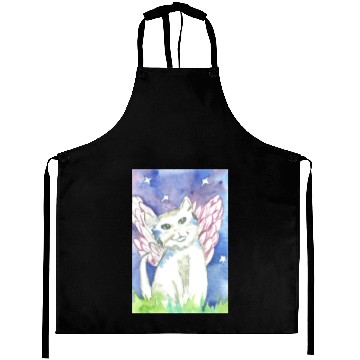 Discover Angel Cat Aprons