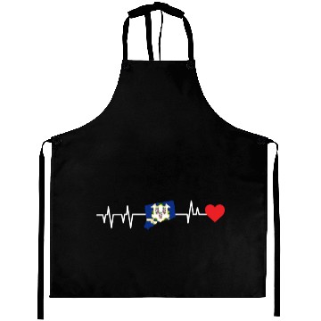 Discover Connecticut Heartbeat Gift Aprons