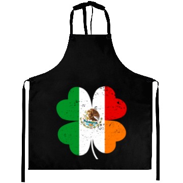 Discover Irish Mexican Flag Mexico Ireland St Patrick's Day Aprons