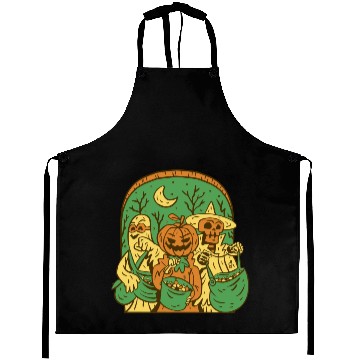 Discover Trick-or-treat monsters Aprons