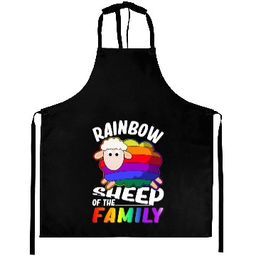 Discover Rainbow Sheep Lesbian Gay Pride Aprons