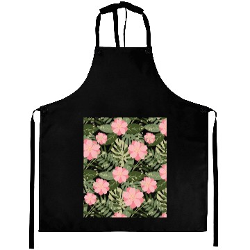 Discover Tropical Leaves Aprons