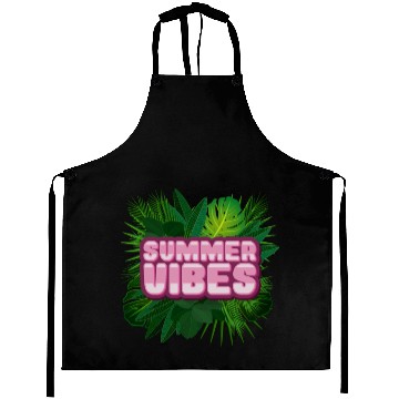 Discover Tropical Leaves Aprons