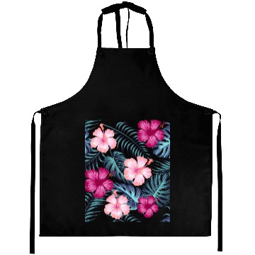Discover Tropical Leaves Aprons