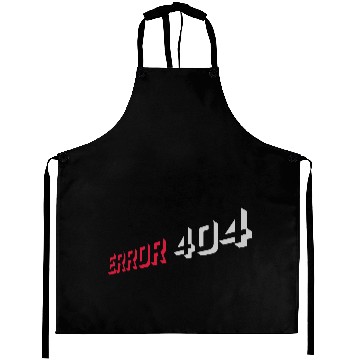 Discover Error 404 nerd computer Aprons
