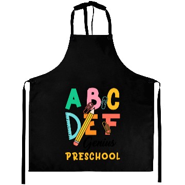 Discover Kids Back to School Alphabet Genius Preschool Aprons